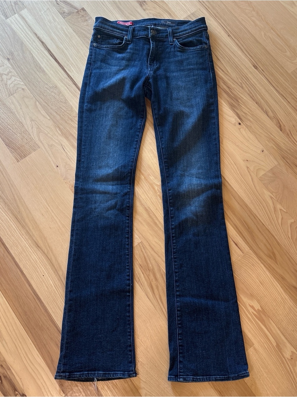 Red Engine Dark Blue Boot Cut Jeans